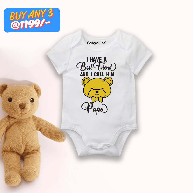 Papa Best Friend Onesie