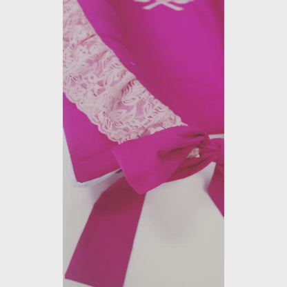 Babyrobe Fuchsia Pink Bedding+Cushion