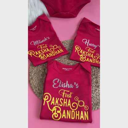 "Soft and comfortable baby jumpsuit & onesie with custom name and design."