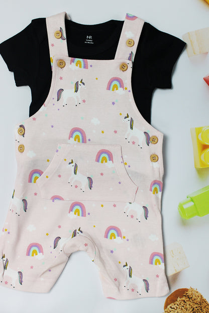 The Unicorn Dungaree Set
