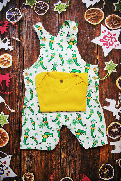 The Elf Jumper Dungaree Set