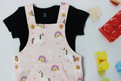 The Unicorn Dungaree Set