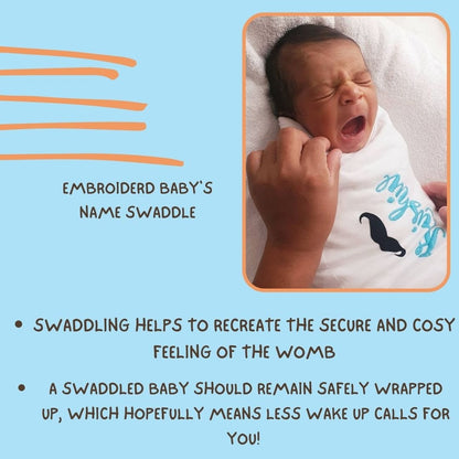 Swaddle (Customise Baby's Name)