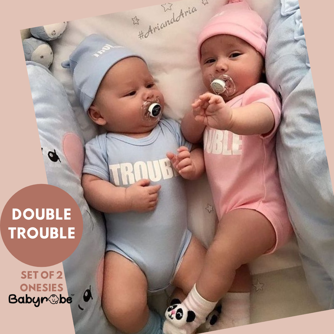 DOUBLE TROUBLE (Set of 2)
