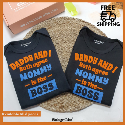 
"Personalized baby onesie featuring a unique design and breathable fabric."