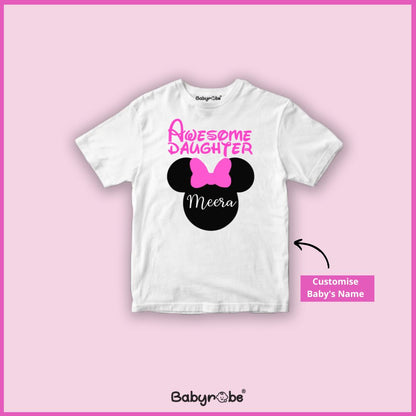 Custom Name Awesome Daughter