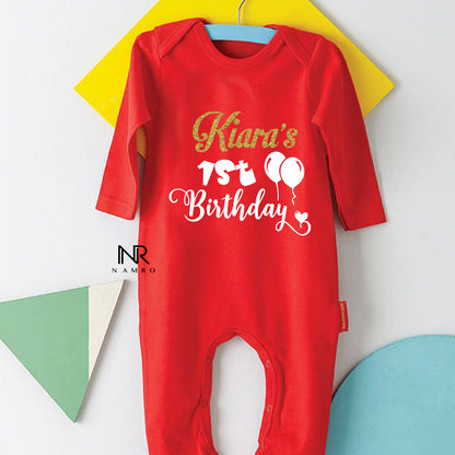 Custom Name First Birthday