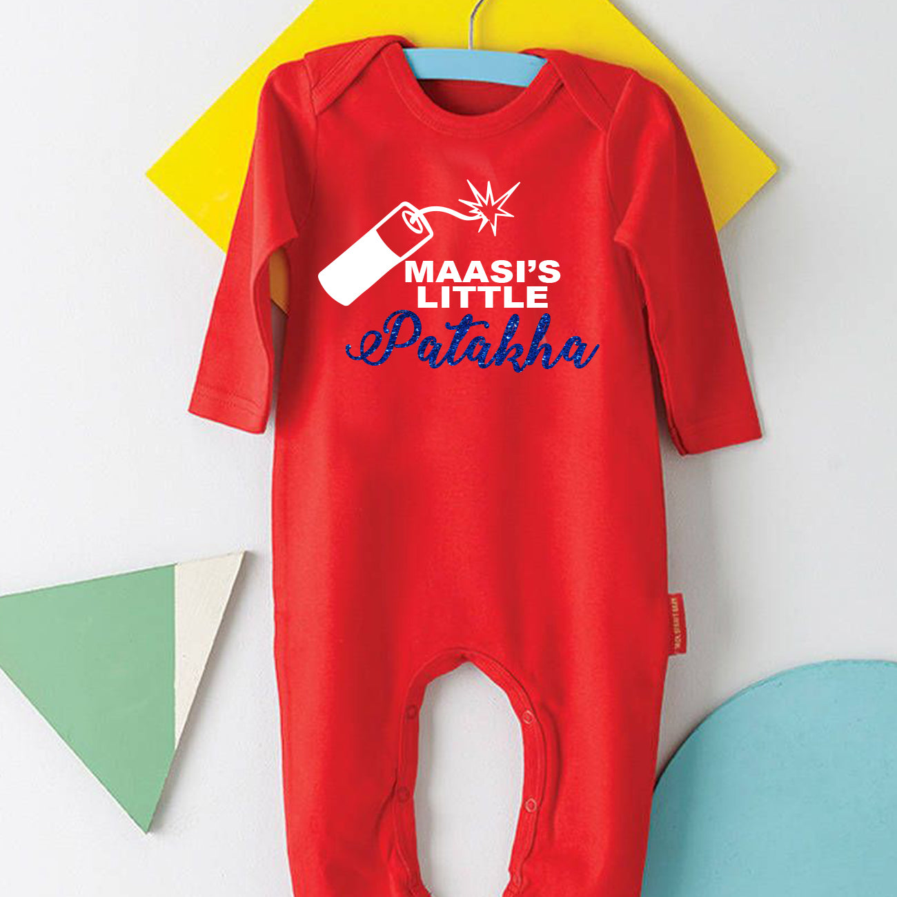 "Custom name Maasi  jumpsuit for your little one.""Custom baby jumpsuit with name and special design for gifts or photo shoots"
