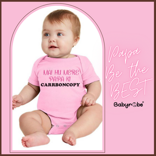 "Cute baby romper with a custom graphic and soft cotton fabric"