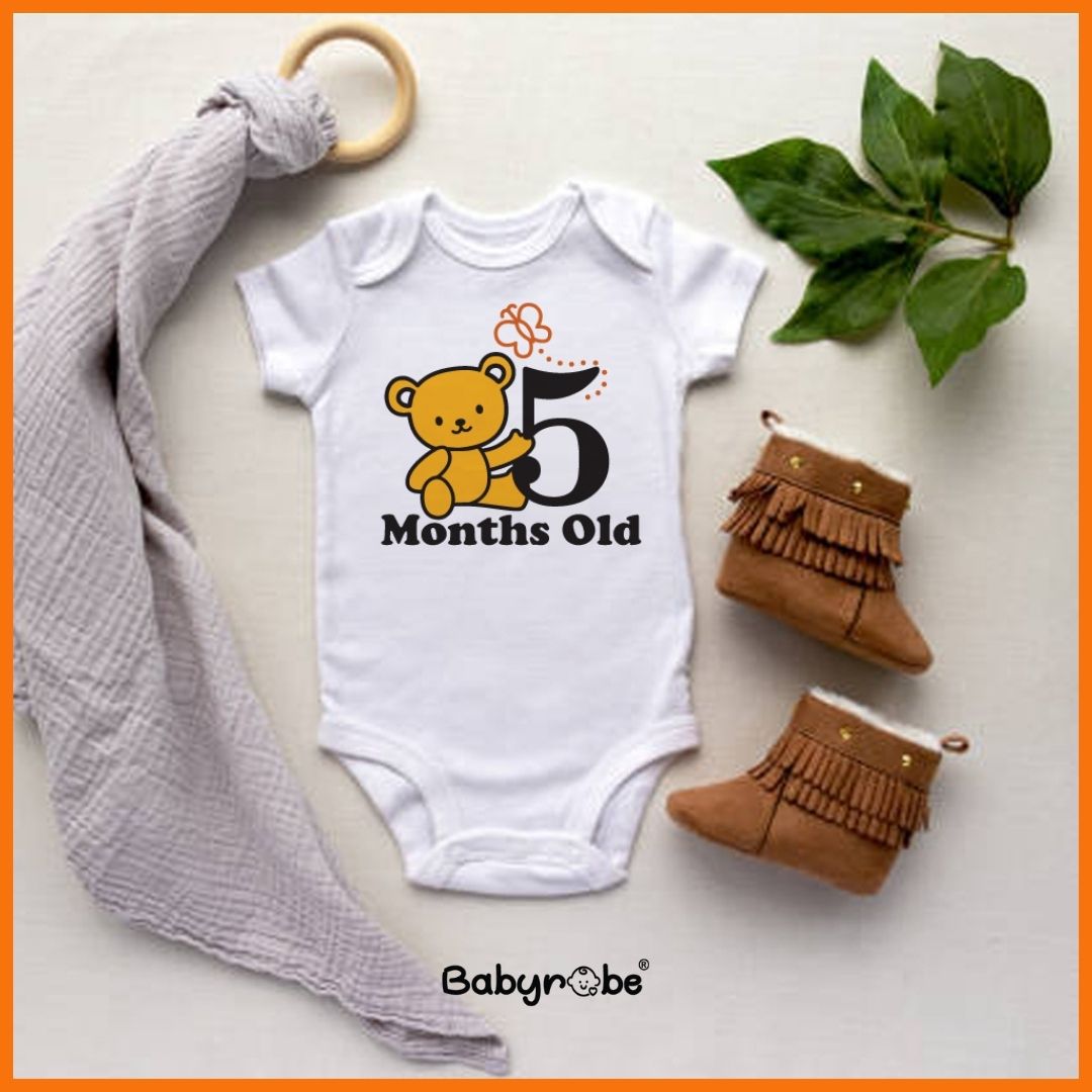  "Adorable Milestone Baby Bodysuit"
Custom baby onesie".Soft and comfortable baby jumpsuit with custom name and design"