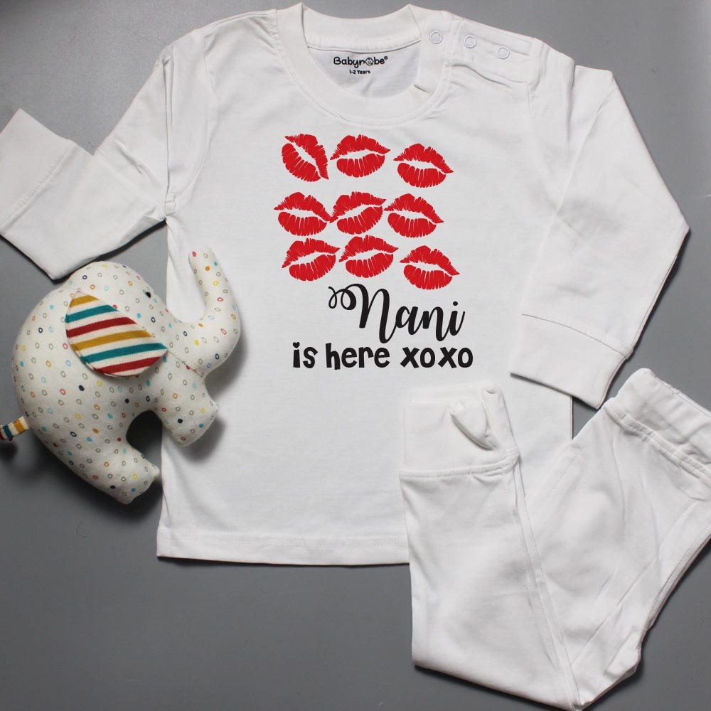  "Adorable, high-quality baby T-Shirt & Pajama Set with a custom."