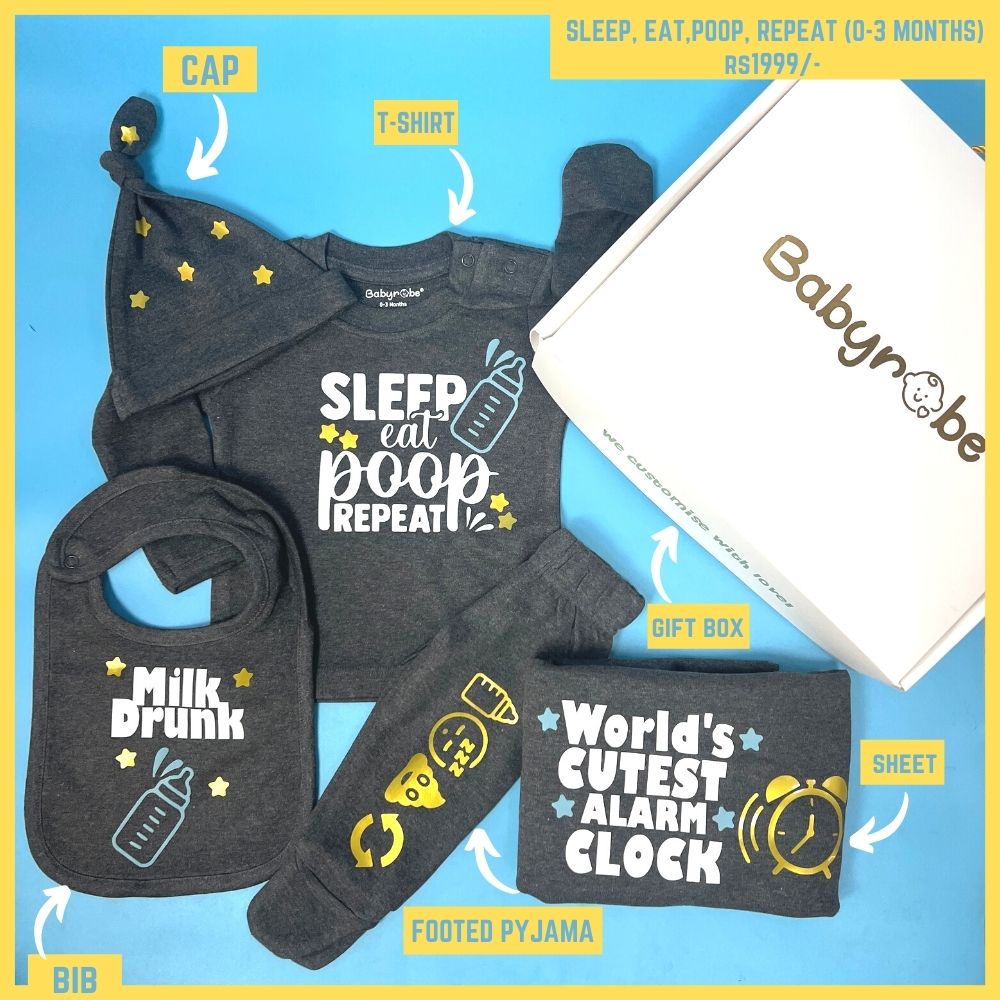Sleep, Eat, Poop, Repeat (Gift Box)
