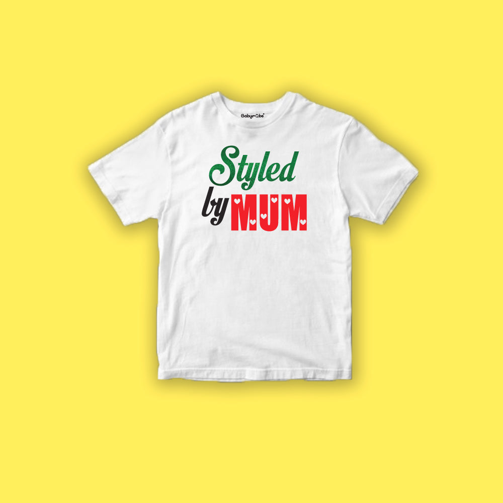 "Adorable custom T-Shirt & Pajama set for babies with unique artwork and cozy fit."
