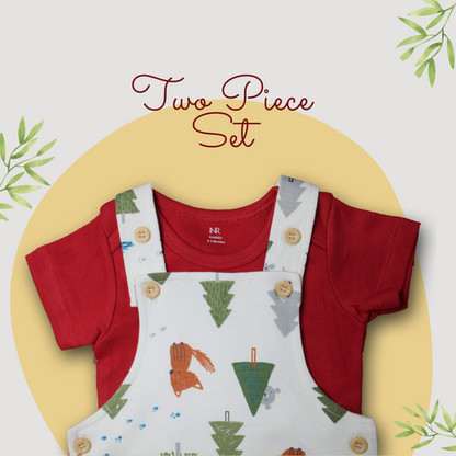 The Forest Love Dungaree Set