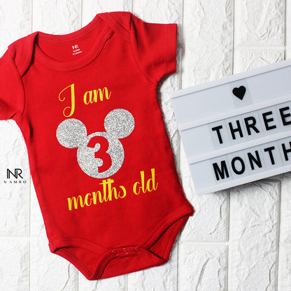 Personalized baby jumpsuit with custom name and playful design"
"Organic cotton baby onesie"
Newborn onesie "Funny baby onesie."

