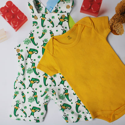 The Elf Jumper Dungaree Set