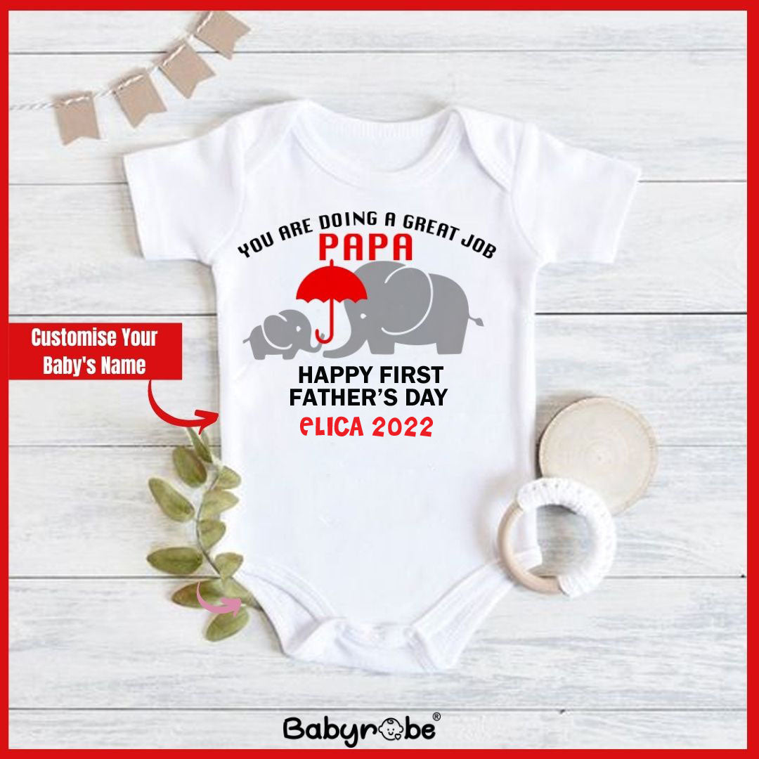 "cotton Romper  making it the perfect gift for Father's Day."
