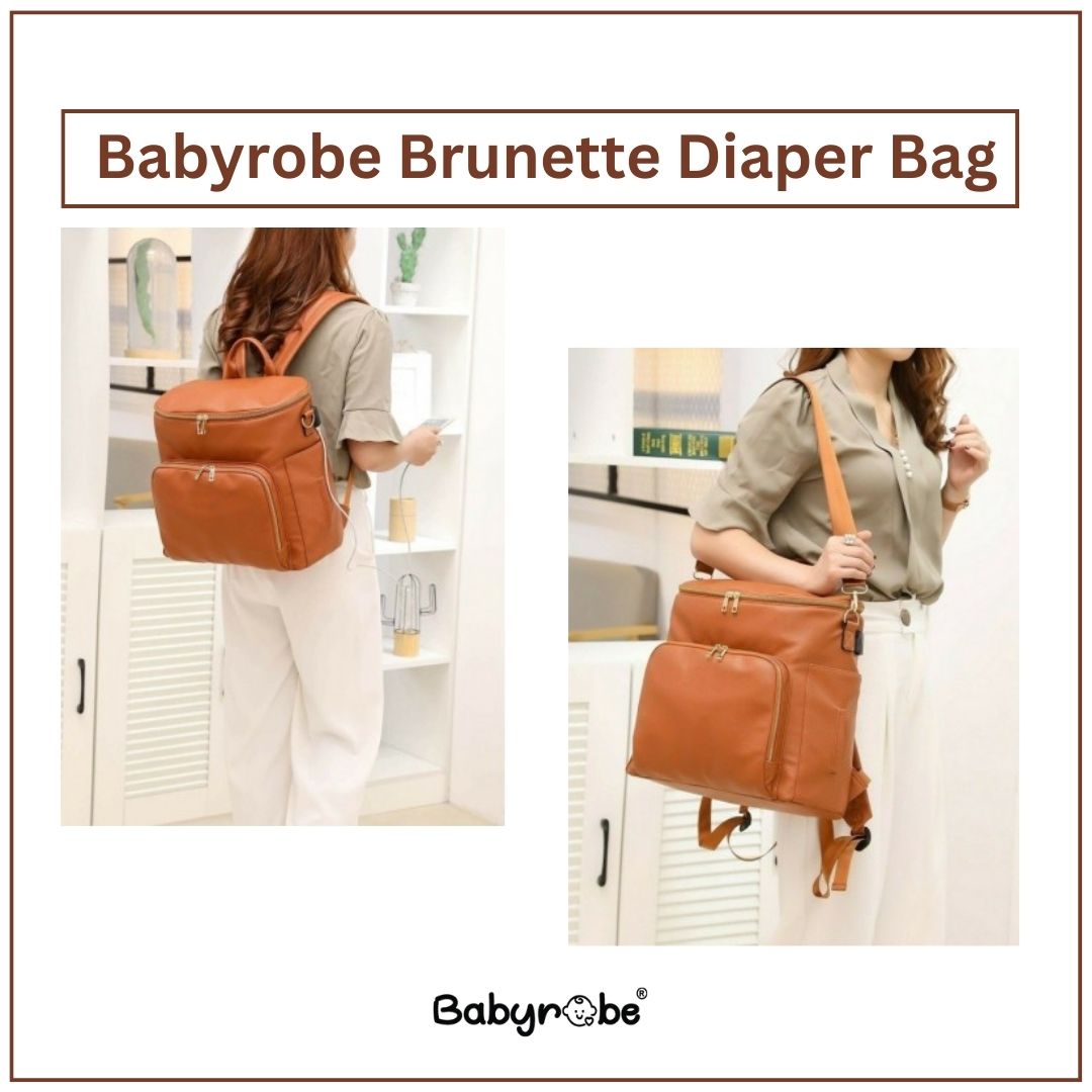 Babyrobe Brunette Diaper Bag