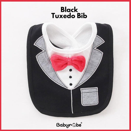 Black Tuxedo Bib