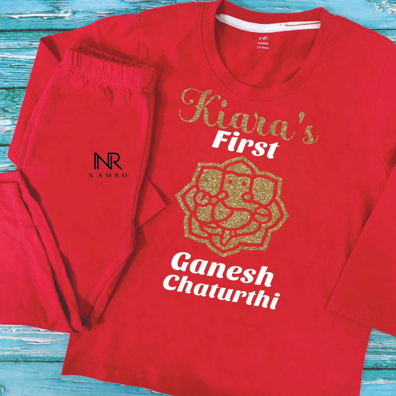Custom Name First Ganesh Chaturthi