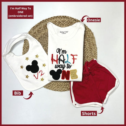 "Custom baby onesie with name and special design,  onesie with cute illustration, unique design and breathable fabric"