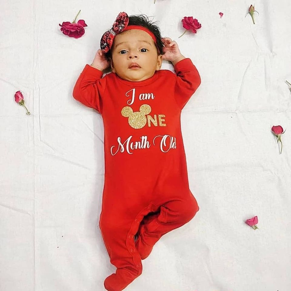 Shop Baby Dress One Month Okd with great discounts and prices online - Dec  2023 | Lazada Philippines