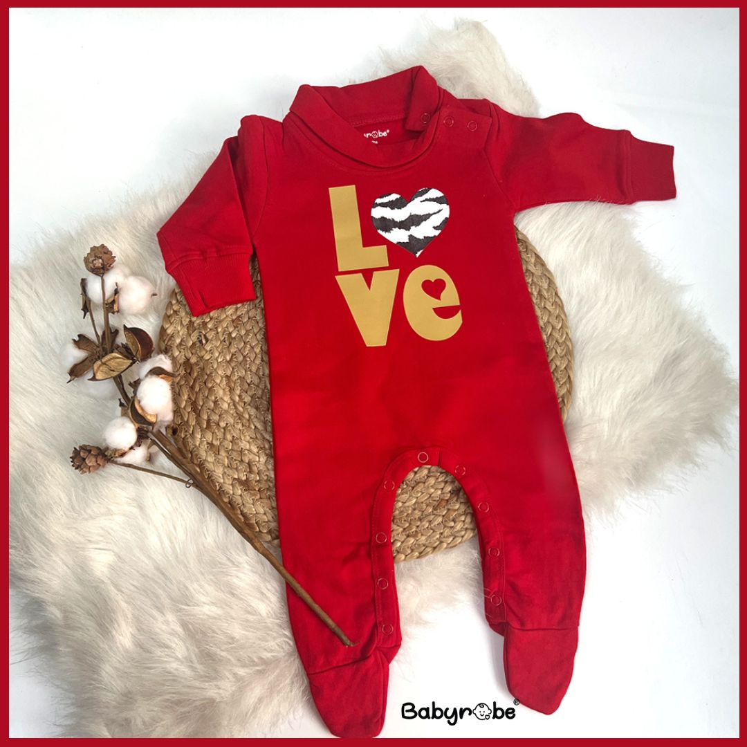 "Baby clothing gift, Funny baby jumpsuit, woollen jumpsuit red, special design for gifts or photo shoots"

