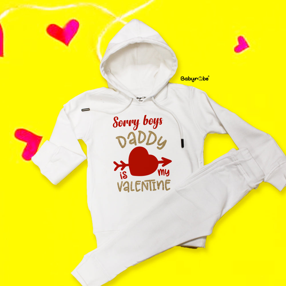Sorry Boys Daddy Is My Valentine