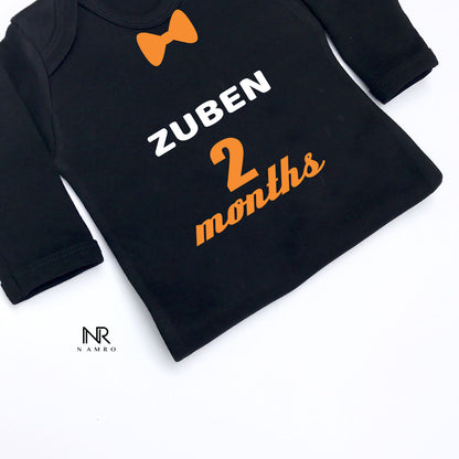 Zuben is 2 MONTHS (Customise baby's name)